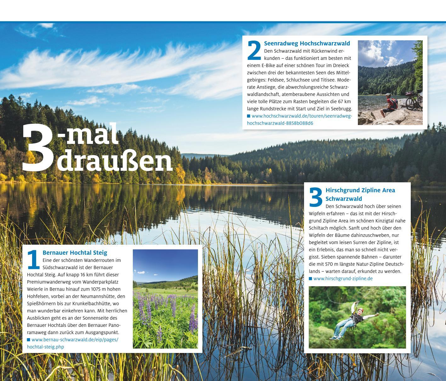 Beispielinhalt (Bild) ADAC Reiseführer Schwarzwald
