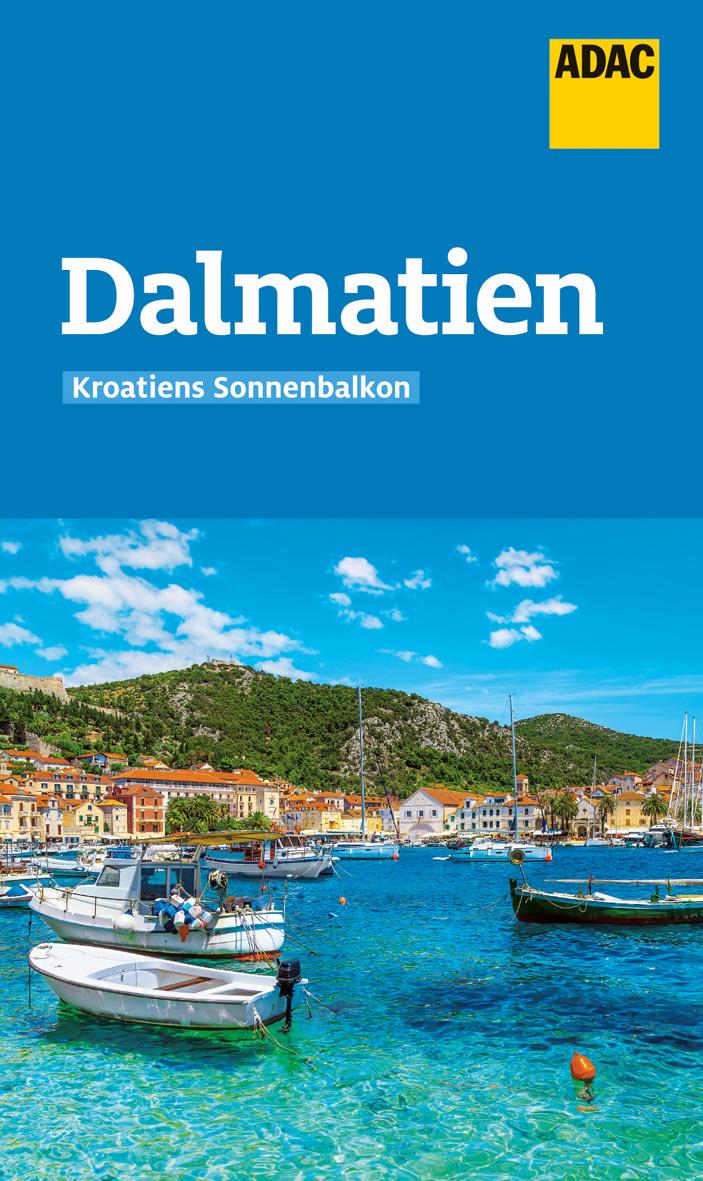 Vorderes Coverbild ADAC Reiseführer Dalmatien