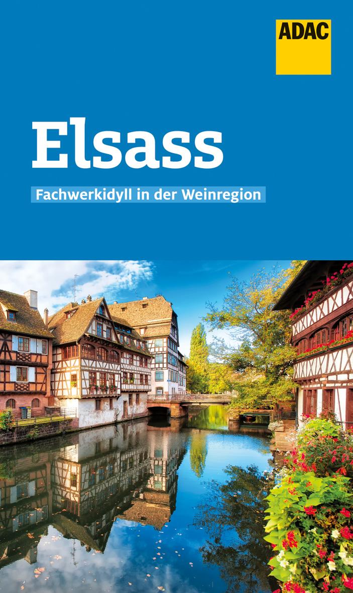 Vorderes Coverbild ADAC Reiseführer Elsass