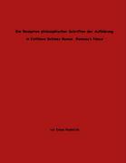 Vorderes Coverbild Die Rezeption philosophischer Schriften der Aufklärung in Cathleen Schines Roman "Rameau´s Niece"
