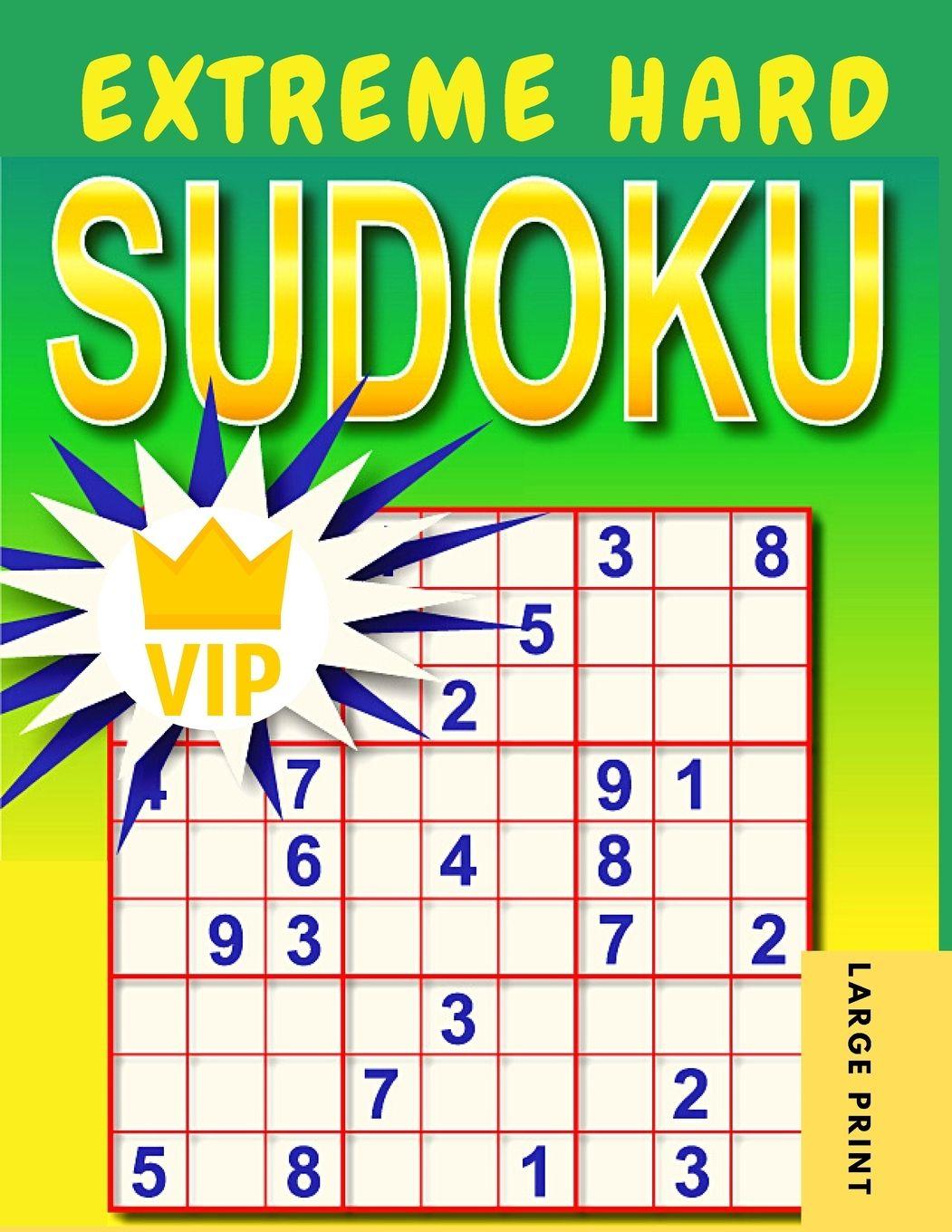 Vorderes Coverbild Extreme Hard Sudoku