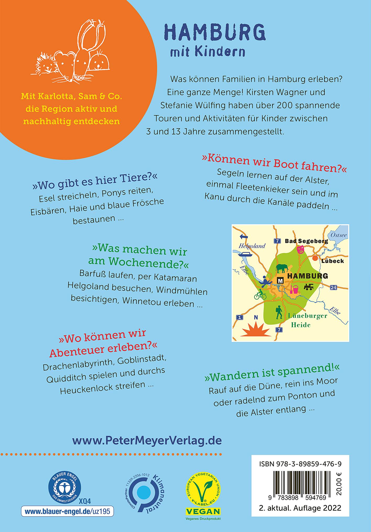 Rückseitencover Hamburg mit Kindern
