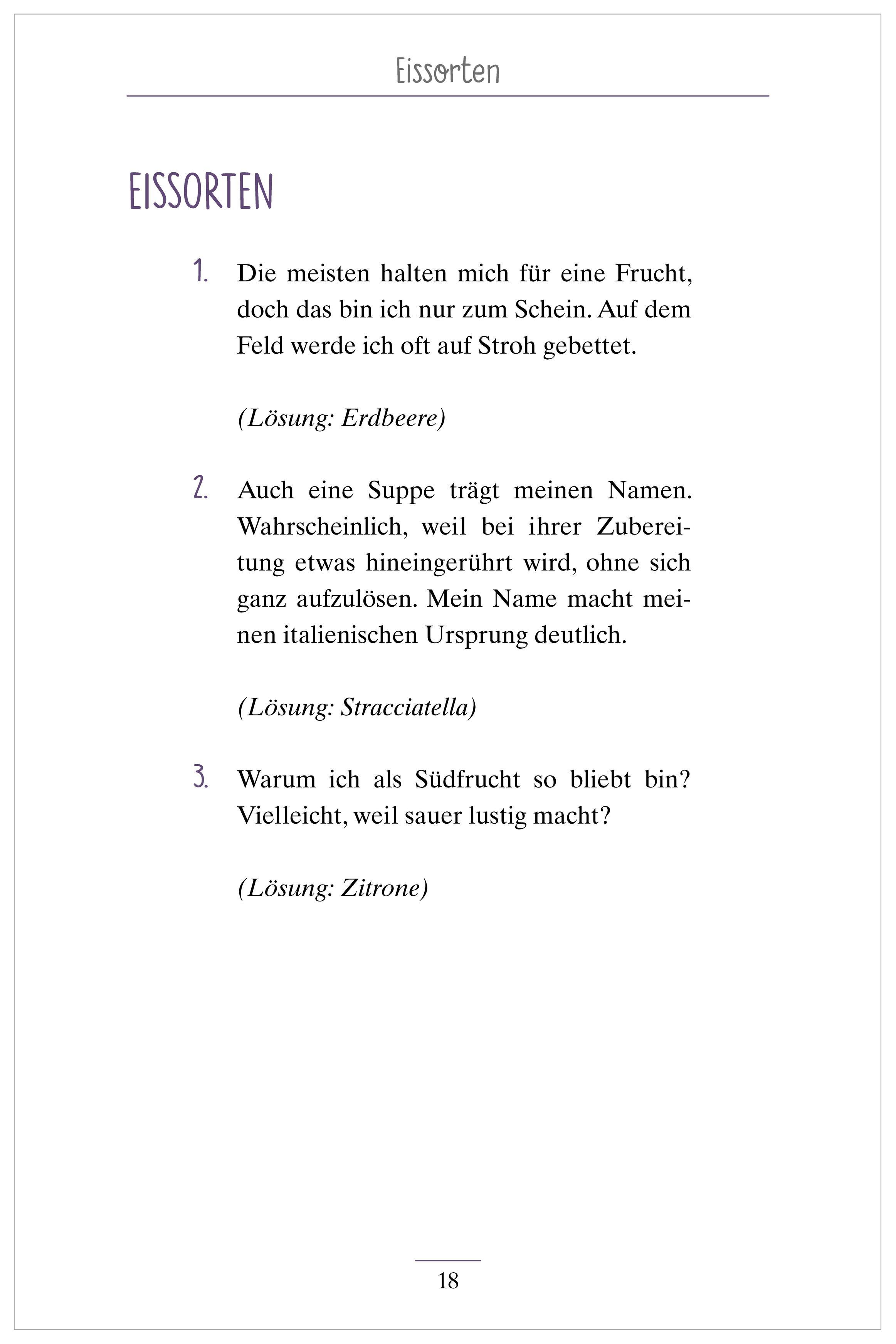 Beispielinhalt (Bild) Um die Ecke gedacht. Rätselgeschichten für Senioren