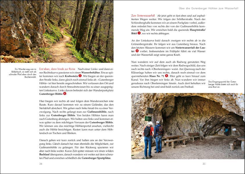 Beispielinhalt (Bild) Wander-Geheimtipps Schwäbische Alb