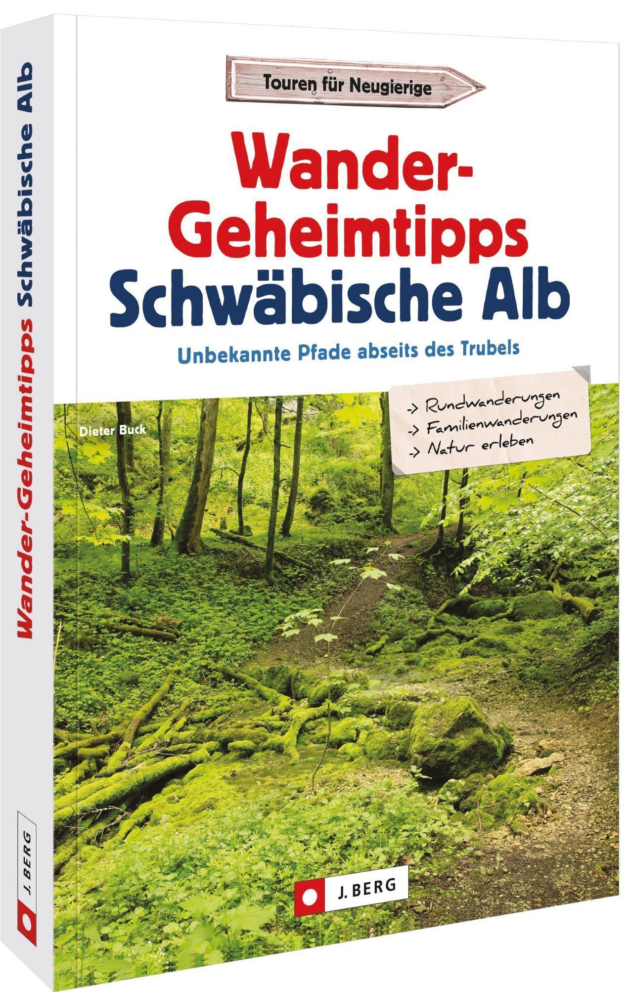 Vorderes Coverbild Wander-Geheimtipps Schwäbische Alb