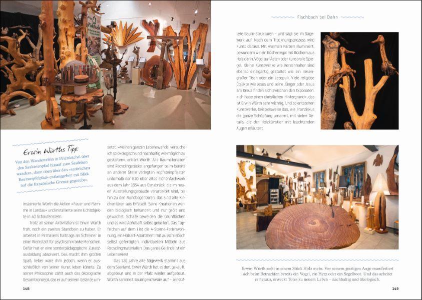 Beispielinhalt (Bild) Cafés und Ateliers in der Pfalz