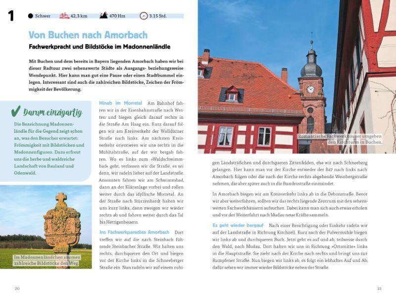 Beispielinhalt (Bild) Die Radel-Bucket-List Baden-Württemberg