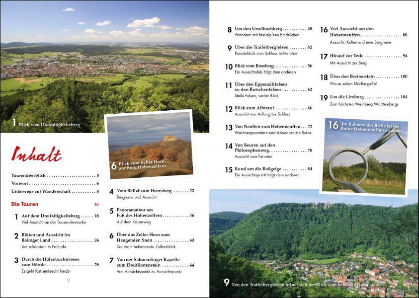 Beispielinhalt (Bild) Panoramawege für Senioren Schwäbische Alb