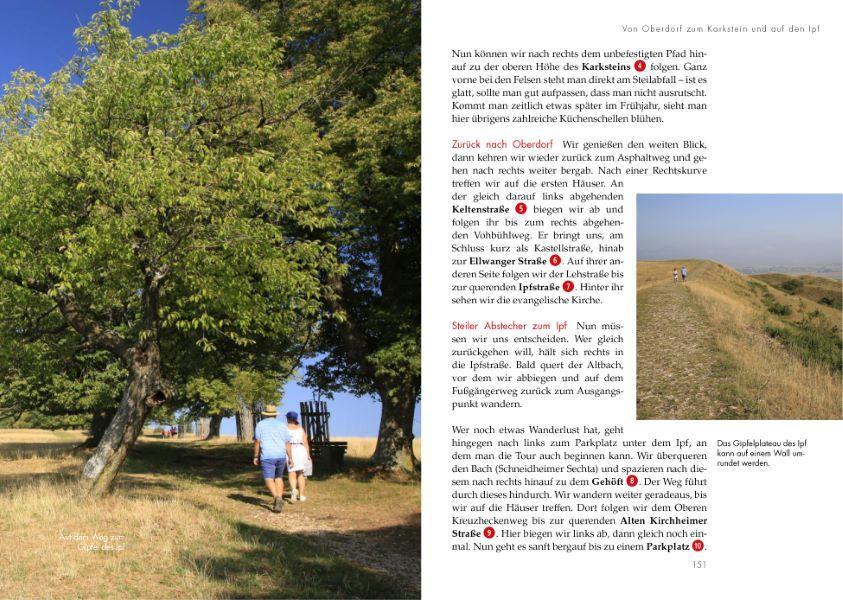 Beispielinhalt (Bild) Panoramawege für Senioren Schwäbische Alb