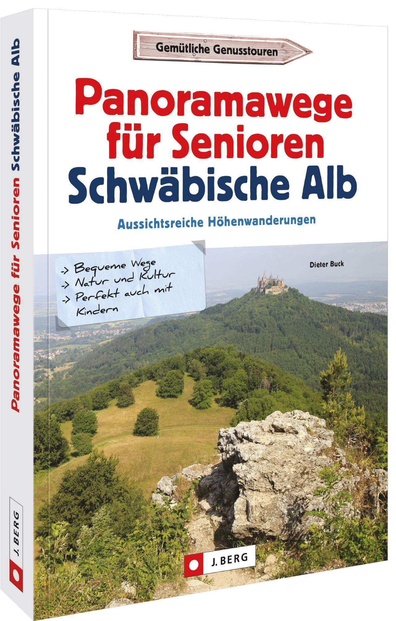 Vorderes Coverbild Panoramawege für Senioren Schwäbische Alb
