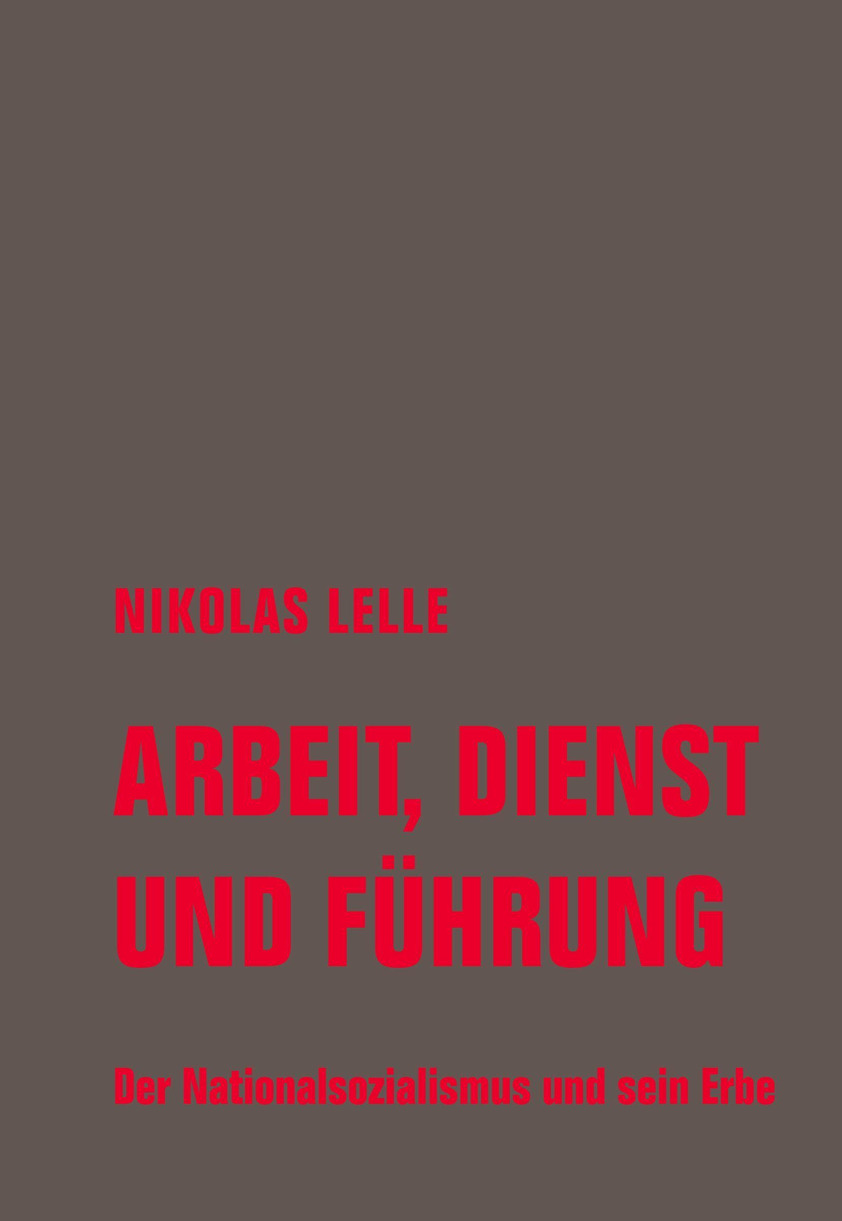 Vorderes Coverbild Arbeit, Dienst und Führung