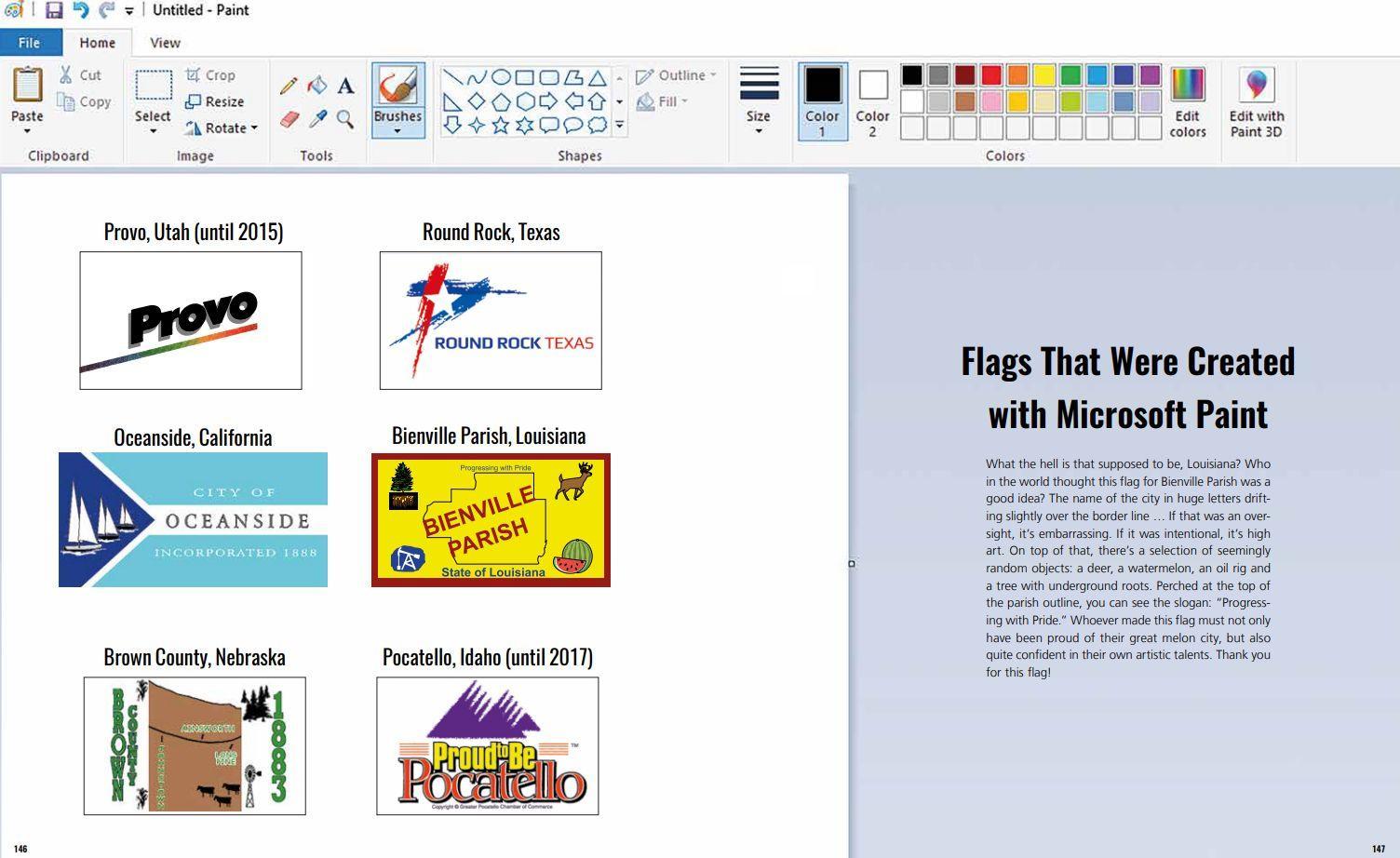 Beispielinhalt (Bild) Fun with Flags
