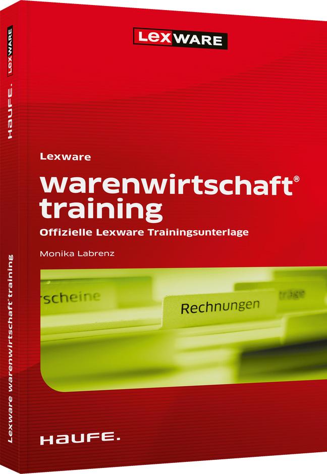 Vorderes Coverbild Lexware warenwirtschaft® training
