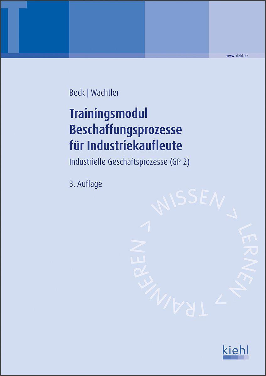 Vorderes Coverbild Trainingsmodul Beschaffungsprozesse für Industriekaufleute