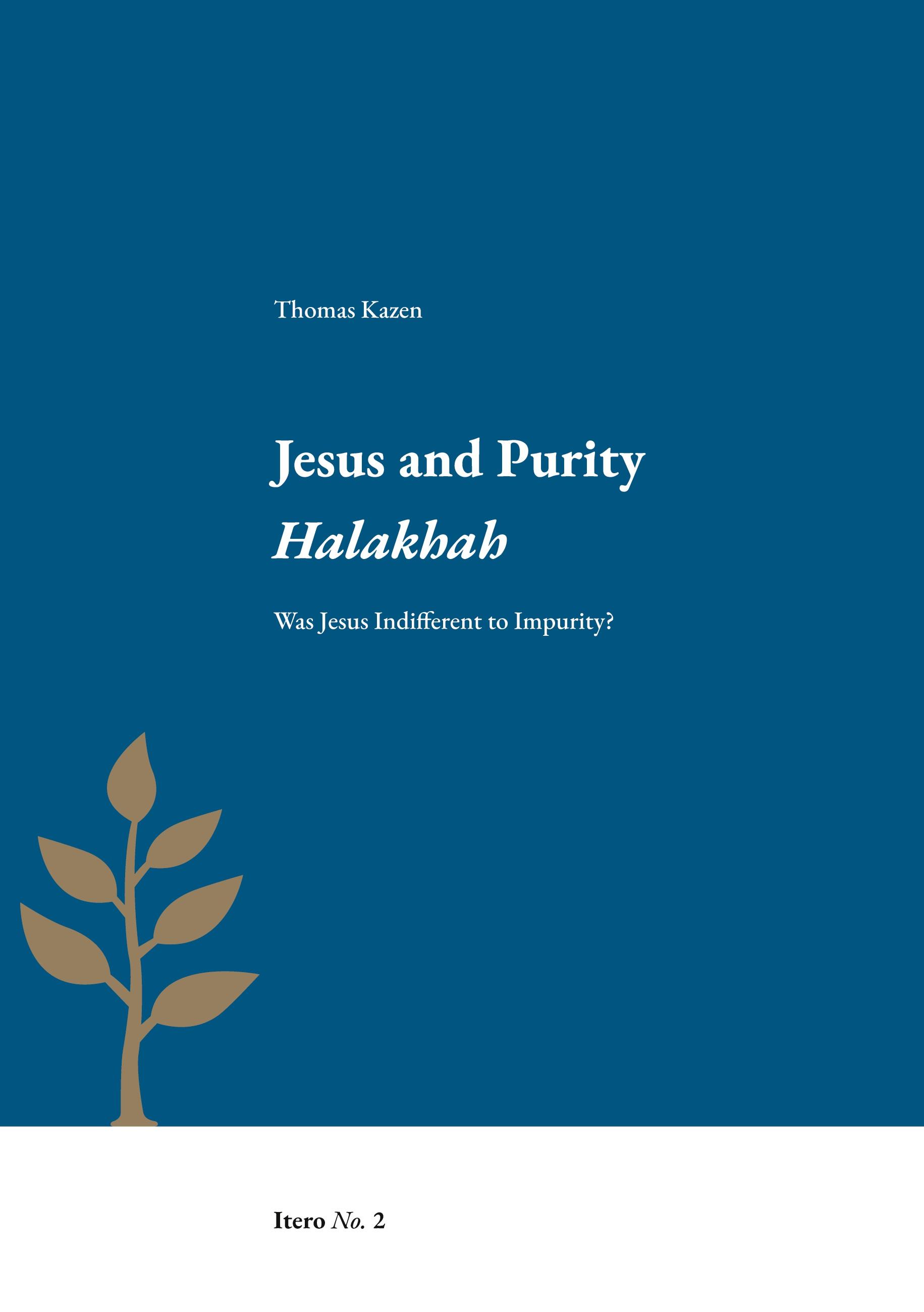 Vorderes Coverbild Jesus and Purity Halakhah