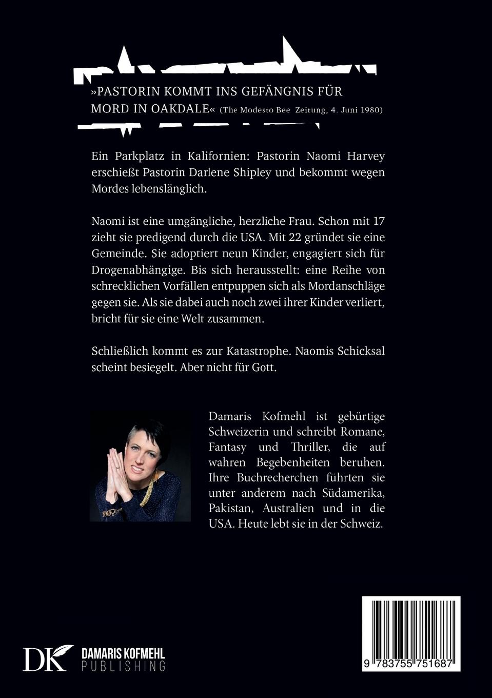 Rückseitencover Die Mörderin