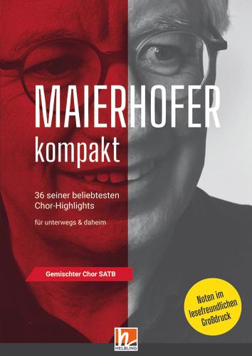 Vorderes Coverbild Maierhofer kompakt SATB - Großdruck