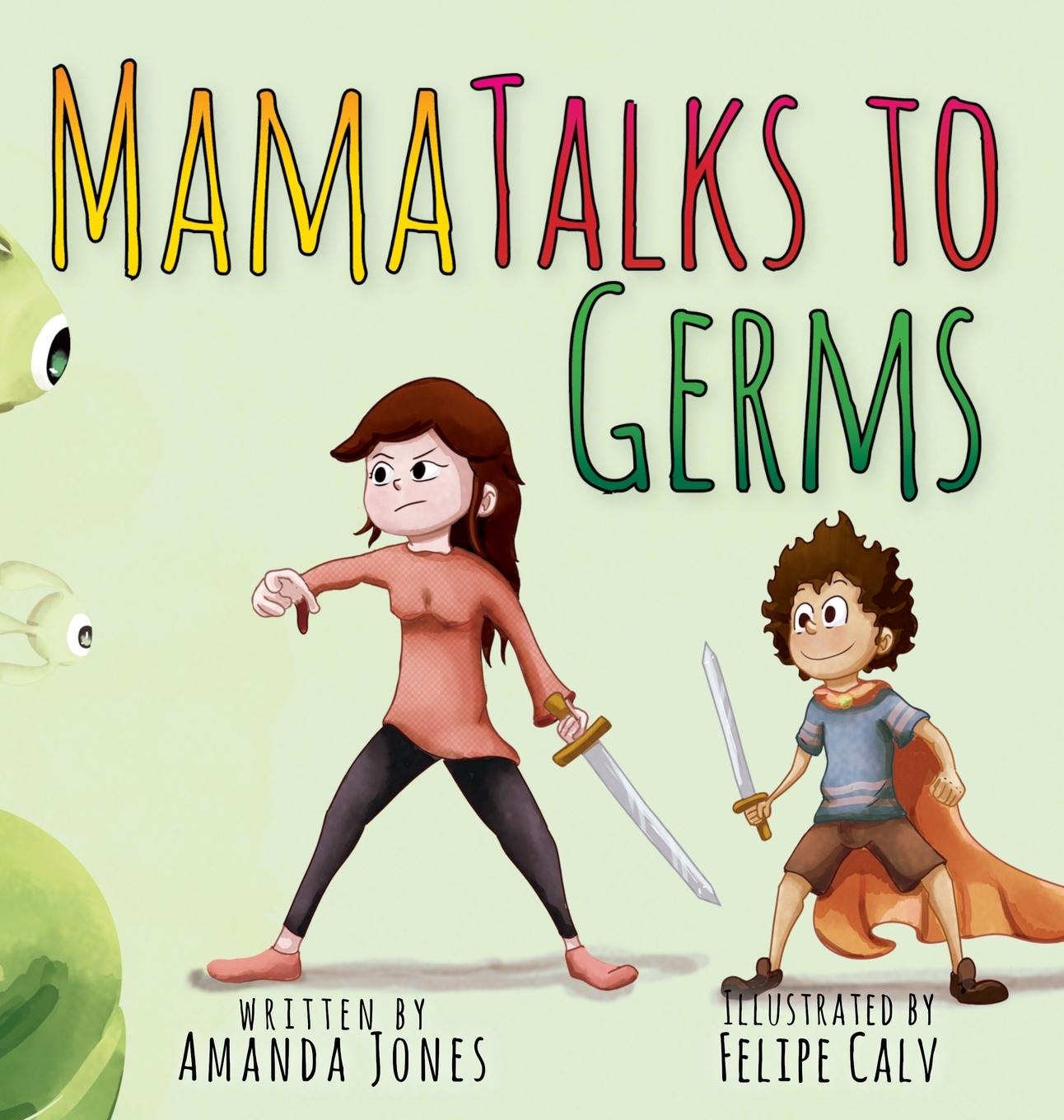 Vorderes Coverbild Mama Talks to Germs