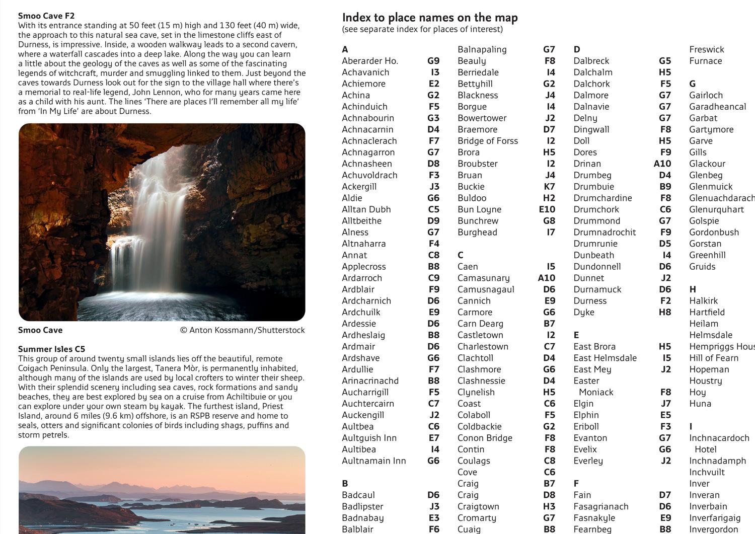 Beispielinhalt (Bild) NC500 Pocket Map