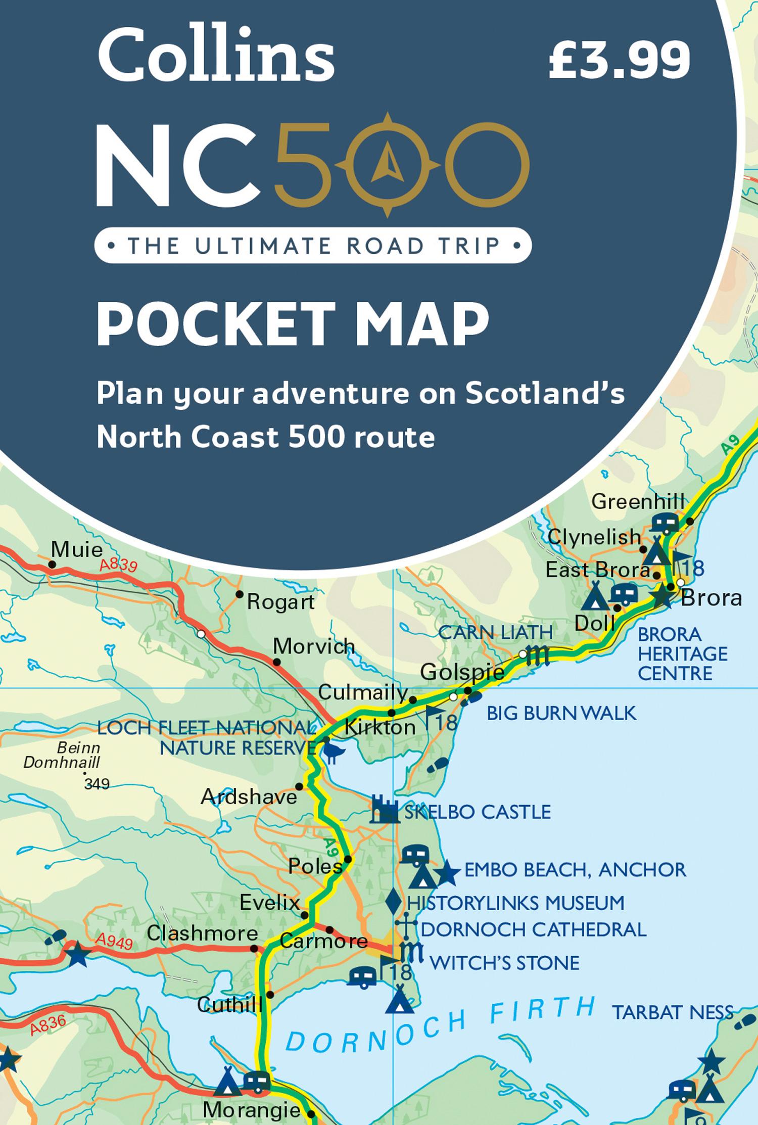 Vorderes Coverbild NC500 Pocket Map