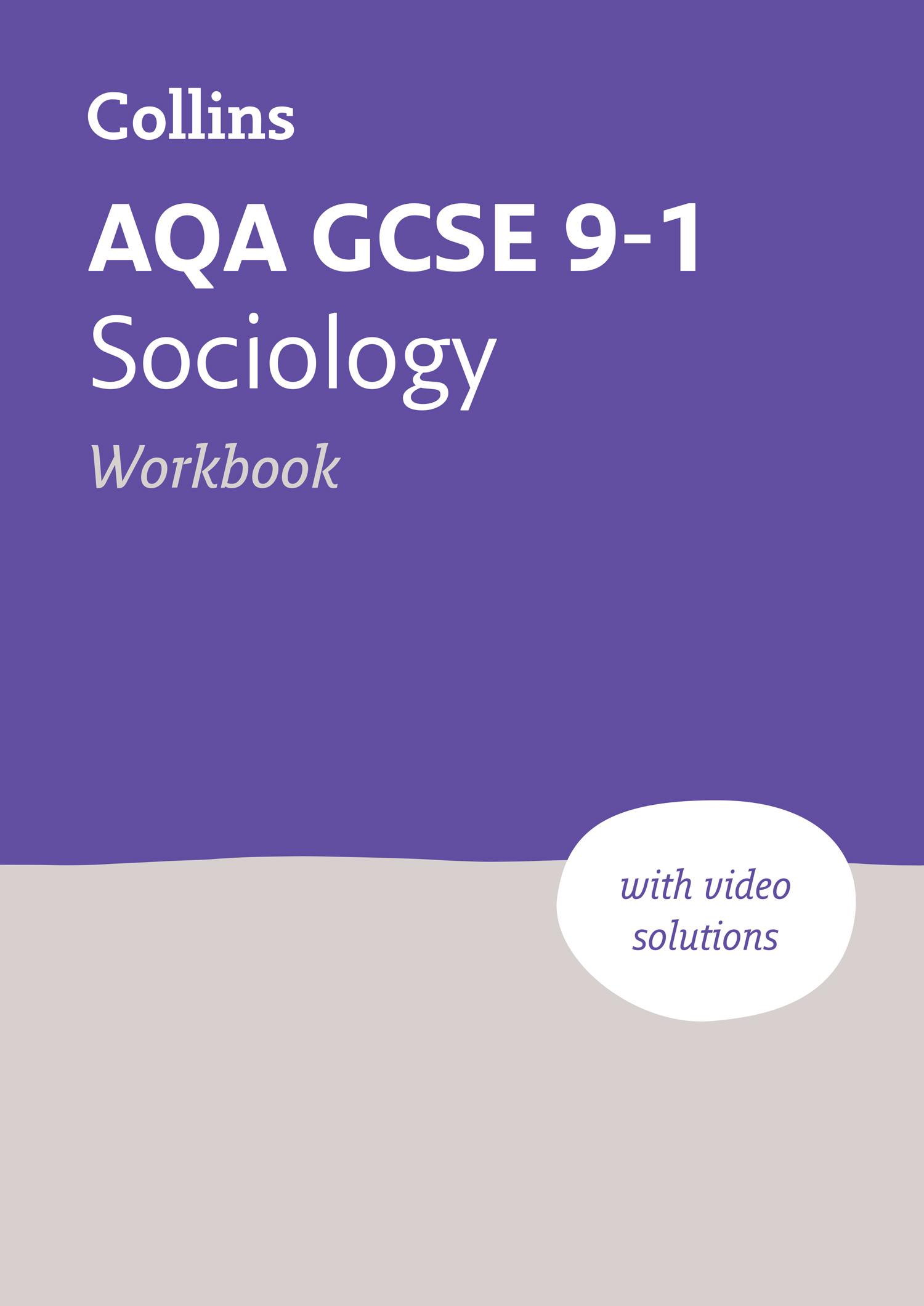 Vorderes Coverbild Aqa GCSE 9-1 Sociology Workbook