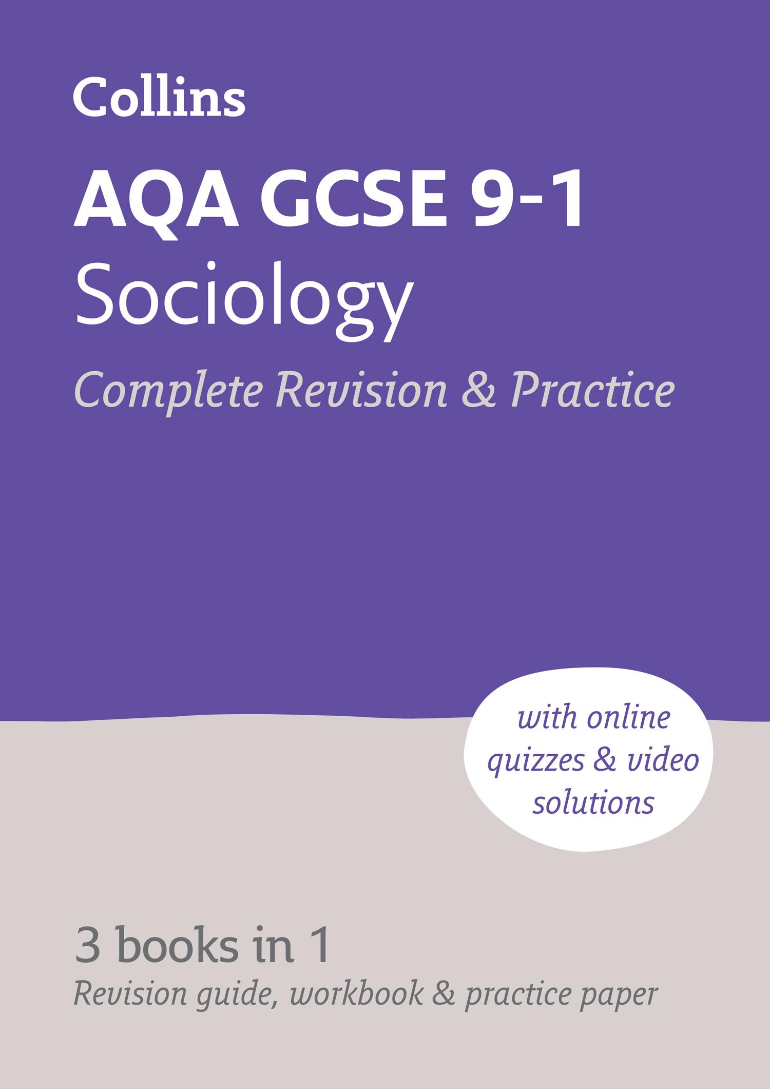 Vorderes Coverbild Aqa GCSE 9-1 Sociology All-In-One Complete Revision and Practice