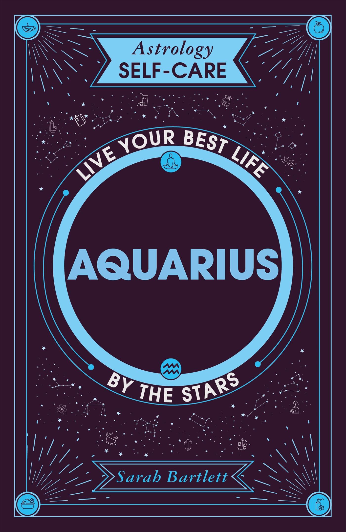 Vorderes Coverbild Astrology Self-Care: Aquarius