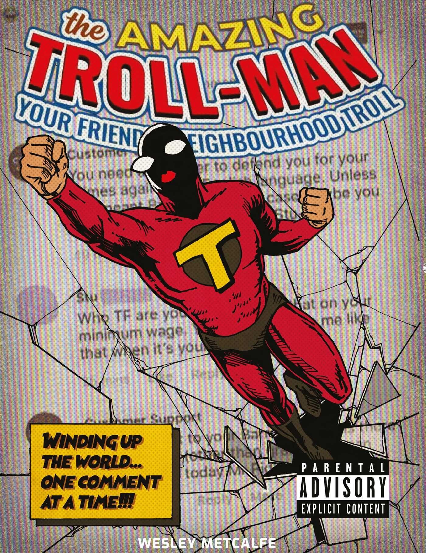 Vorderes Coverbild The Amazing Troll-Man