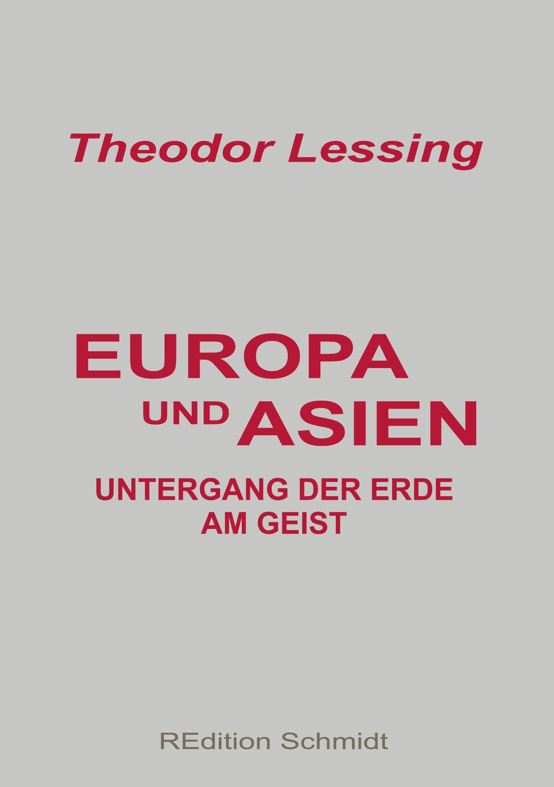 Vorderes Coverbild Europa und Asien