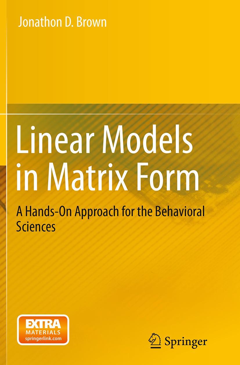 Vorderes Coverbild Linear Models in Matrix Form
