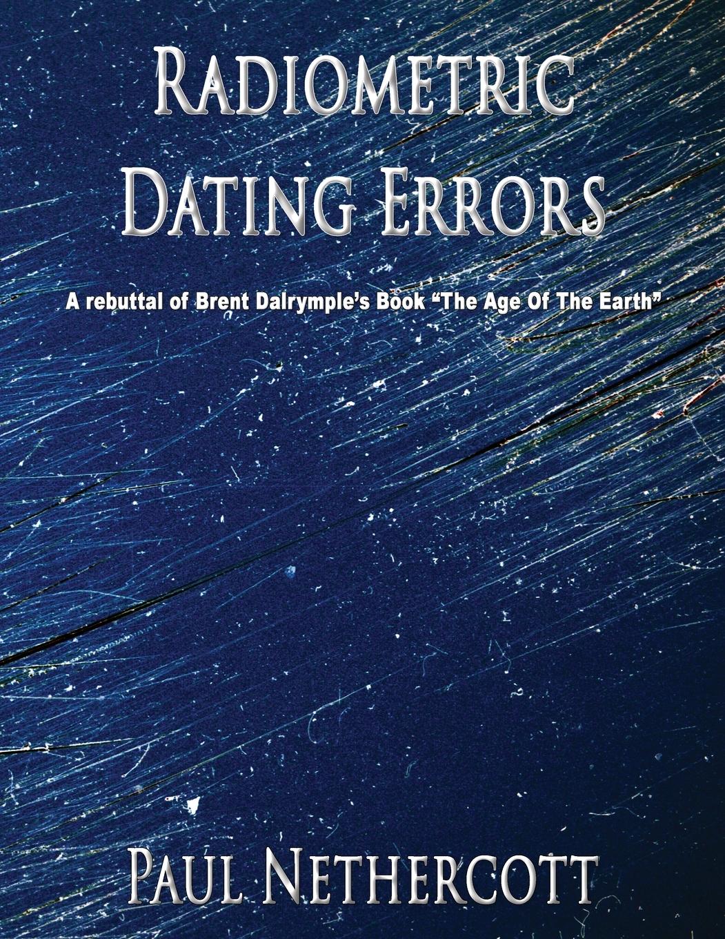 Vorderes Coverbild Radiometric Dating Errors