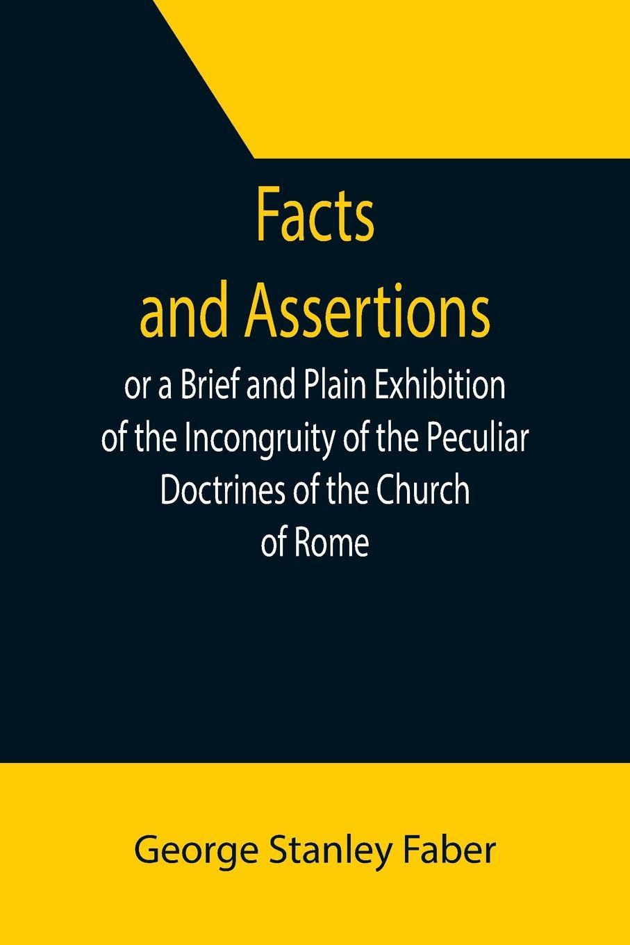 Vorderes Coverbild Facts and Assertions