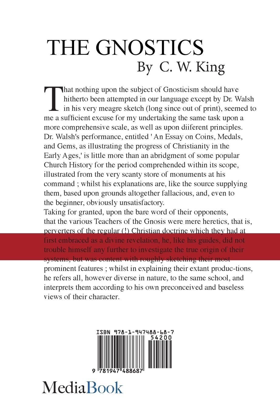 Rückseitencover The Gnostics