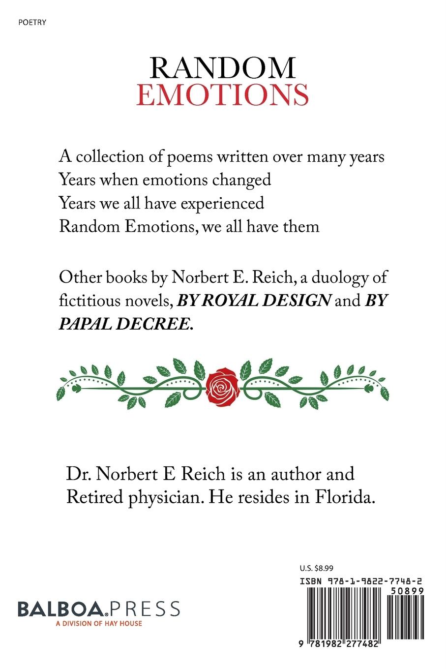 Rückseitencover Random Emotions