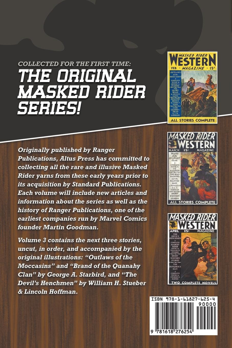 Rückseitencover The Masked Rider Archives, Volume 3