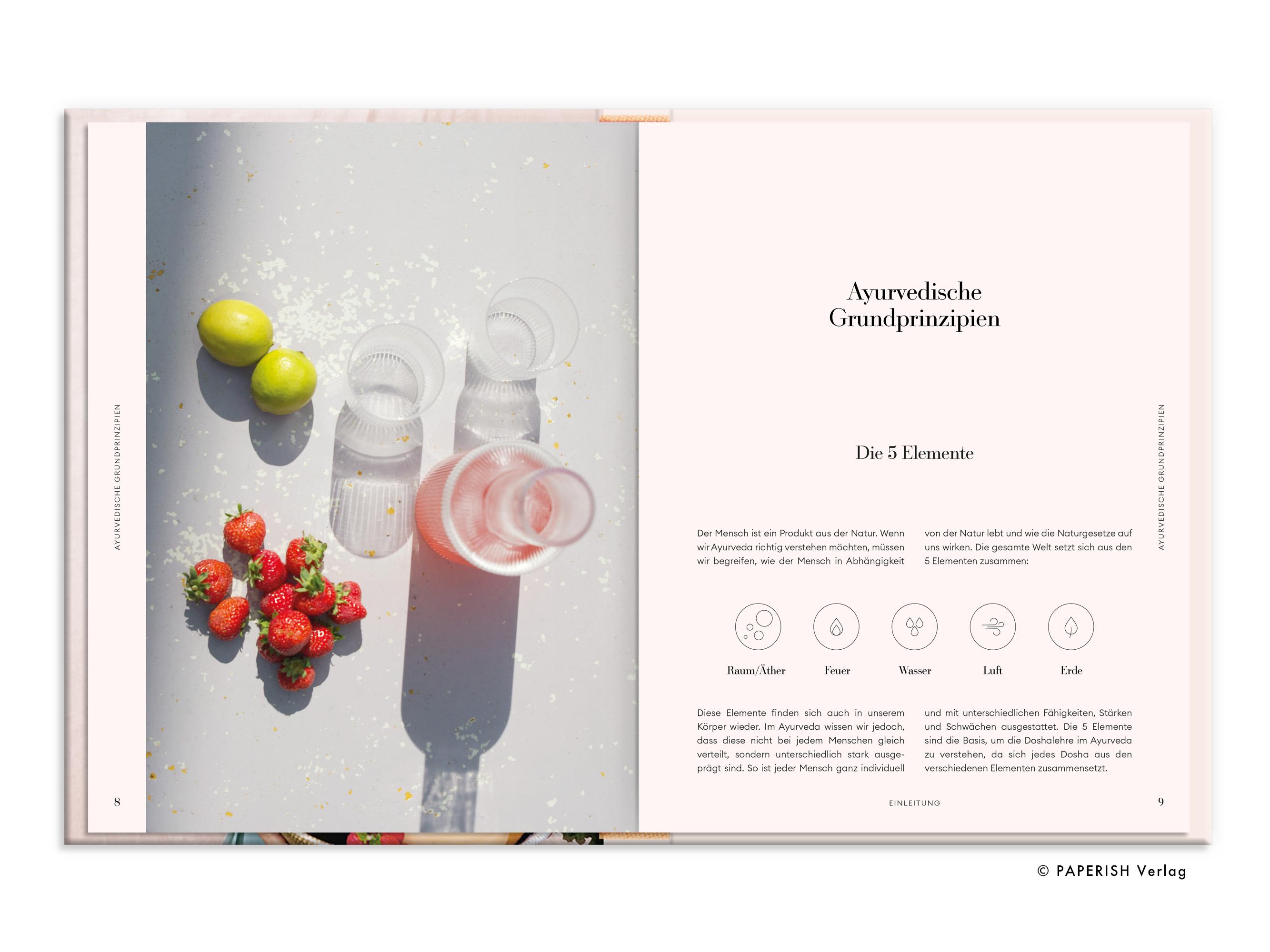 Beispielinhalt (Bild) VEGAN AYURVEDA - Das Kochbuch