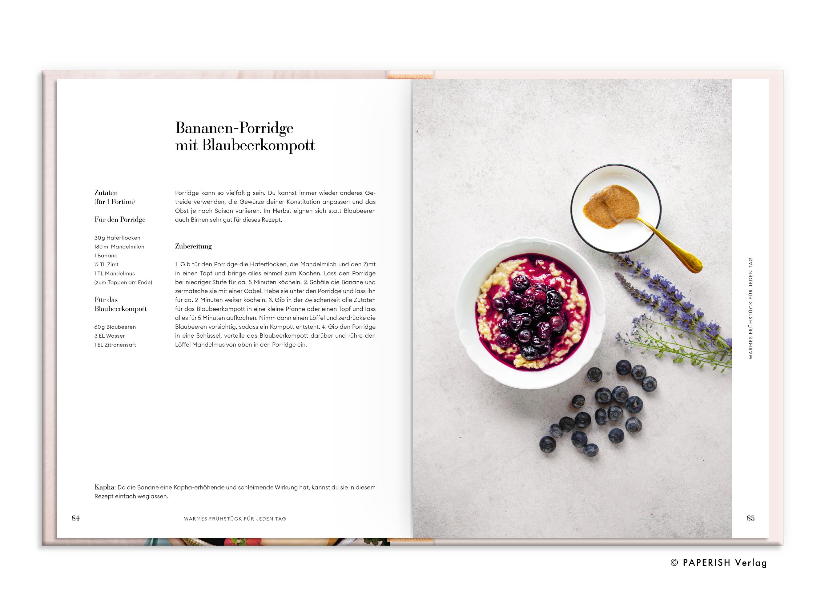 Beispielinhalt (Bild) VEGAN AYURVEDA - Das Kochbuch