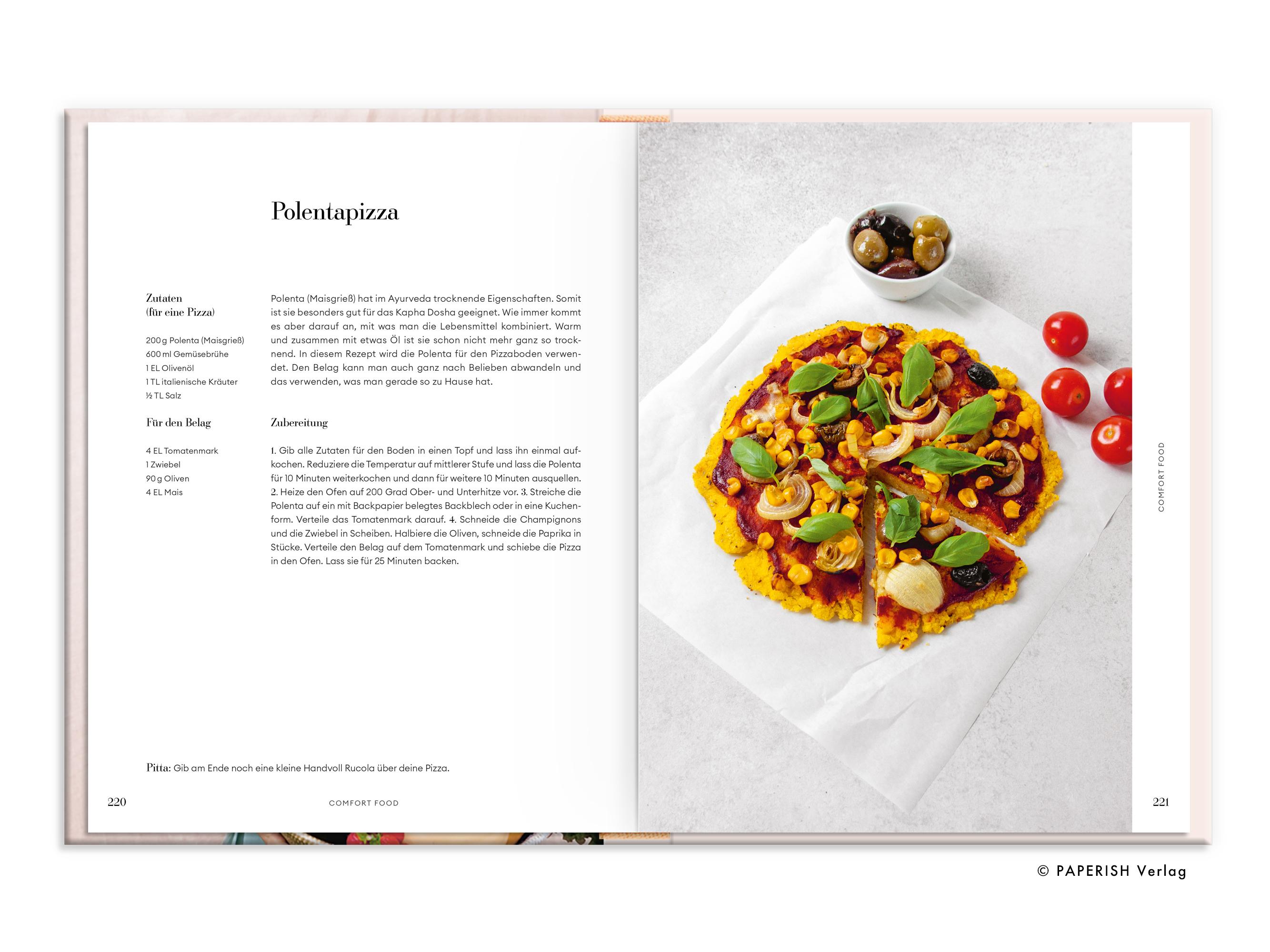 Beispielinhalt (Bild) VEGAN AYURVEDA - Das Kochbuch