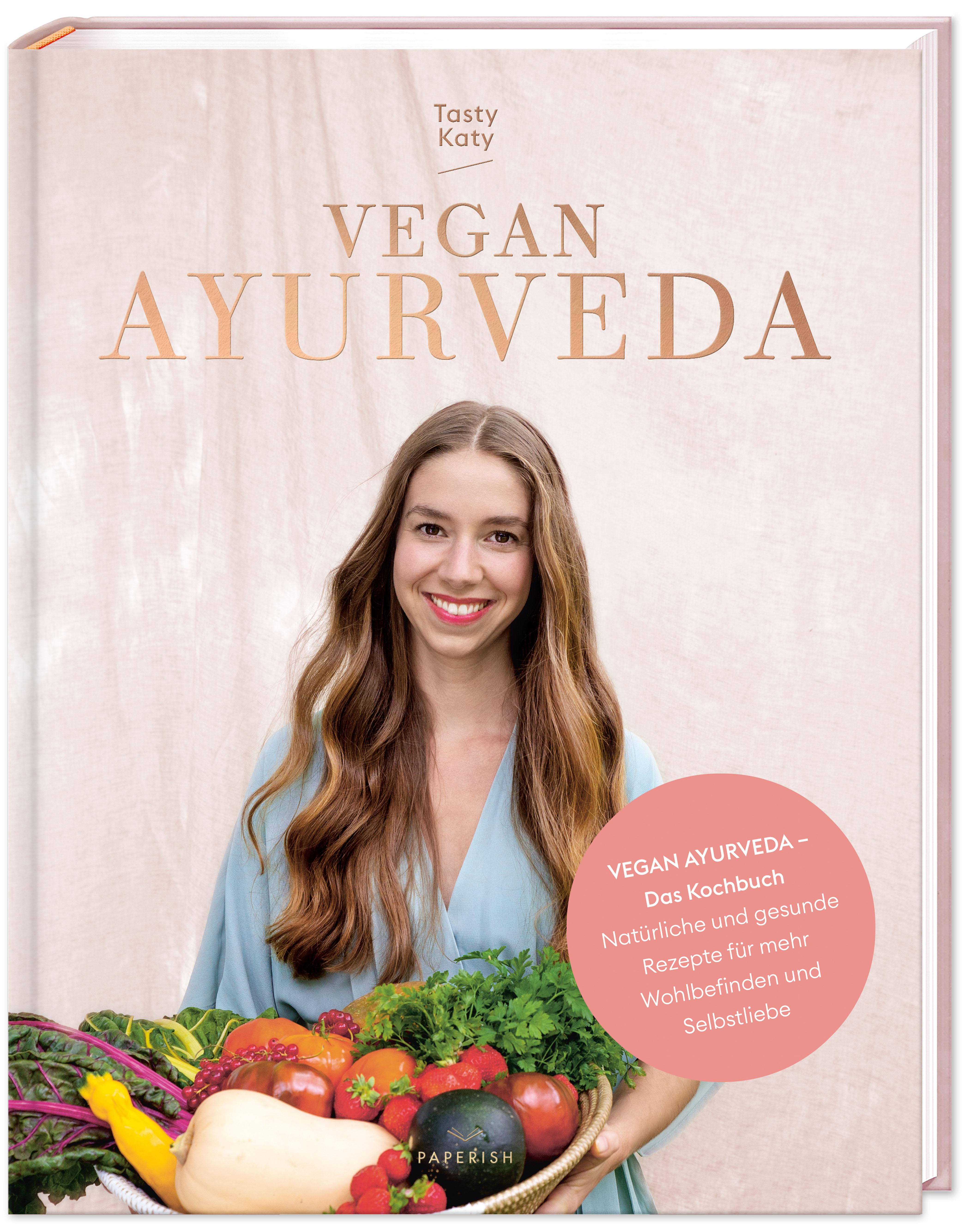 Vorderes Coverbild VEGAN AYURVEDA - Das Kochbuch