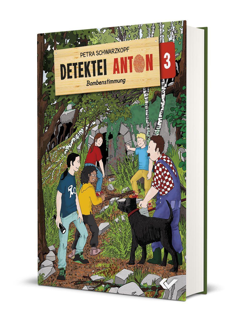 Vorderes Coverbild Detektei Anton: Bombenstimmung