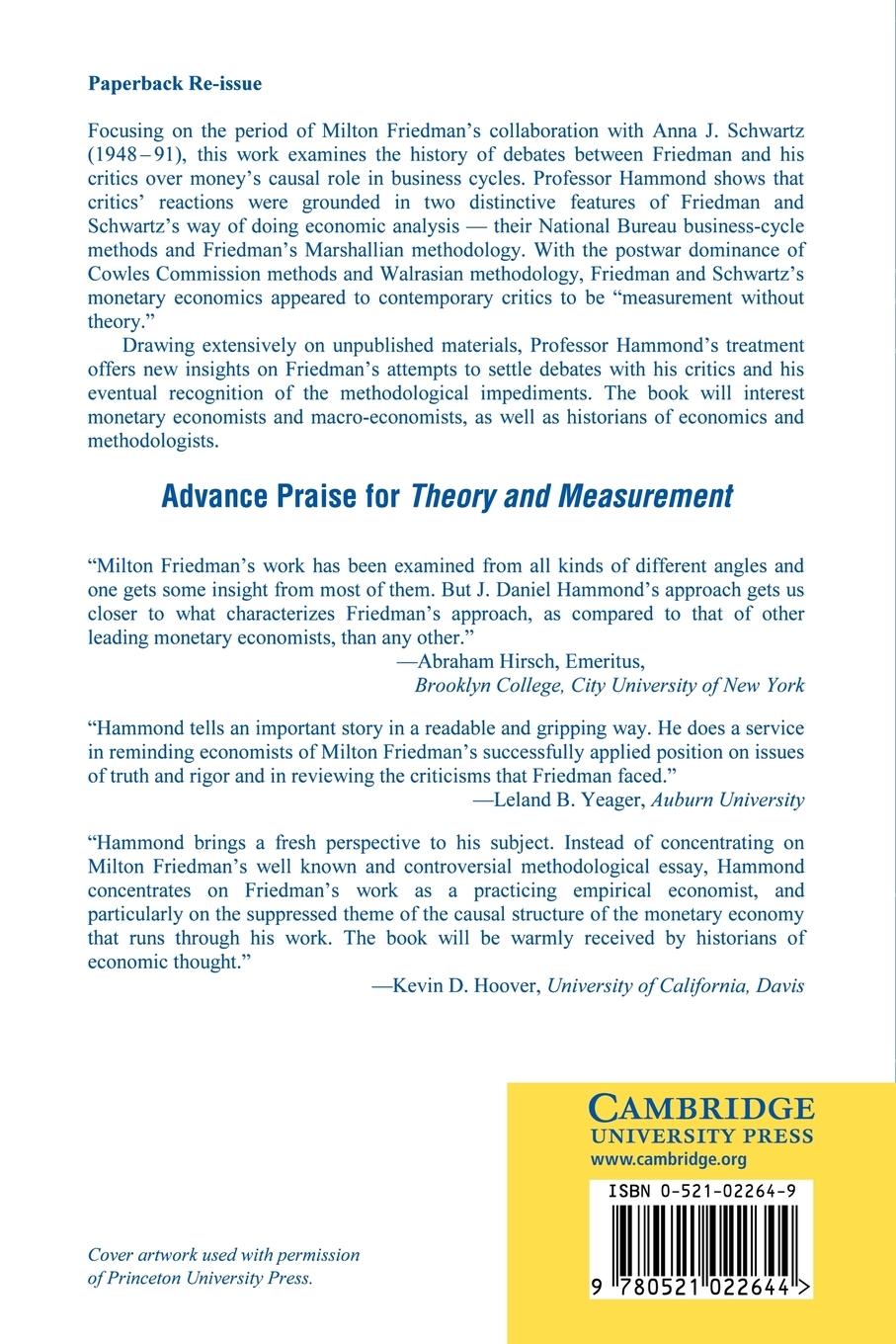Rückseitencover Theory and Measurement