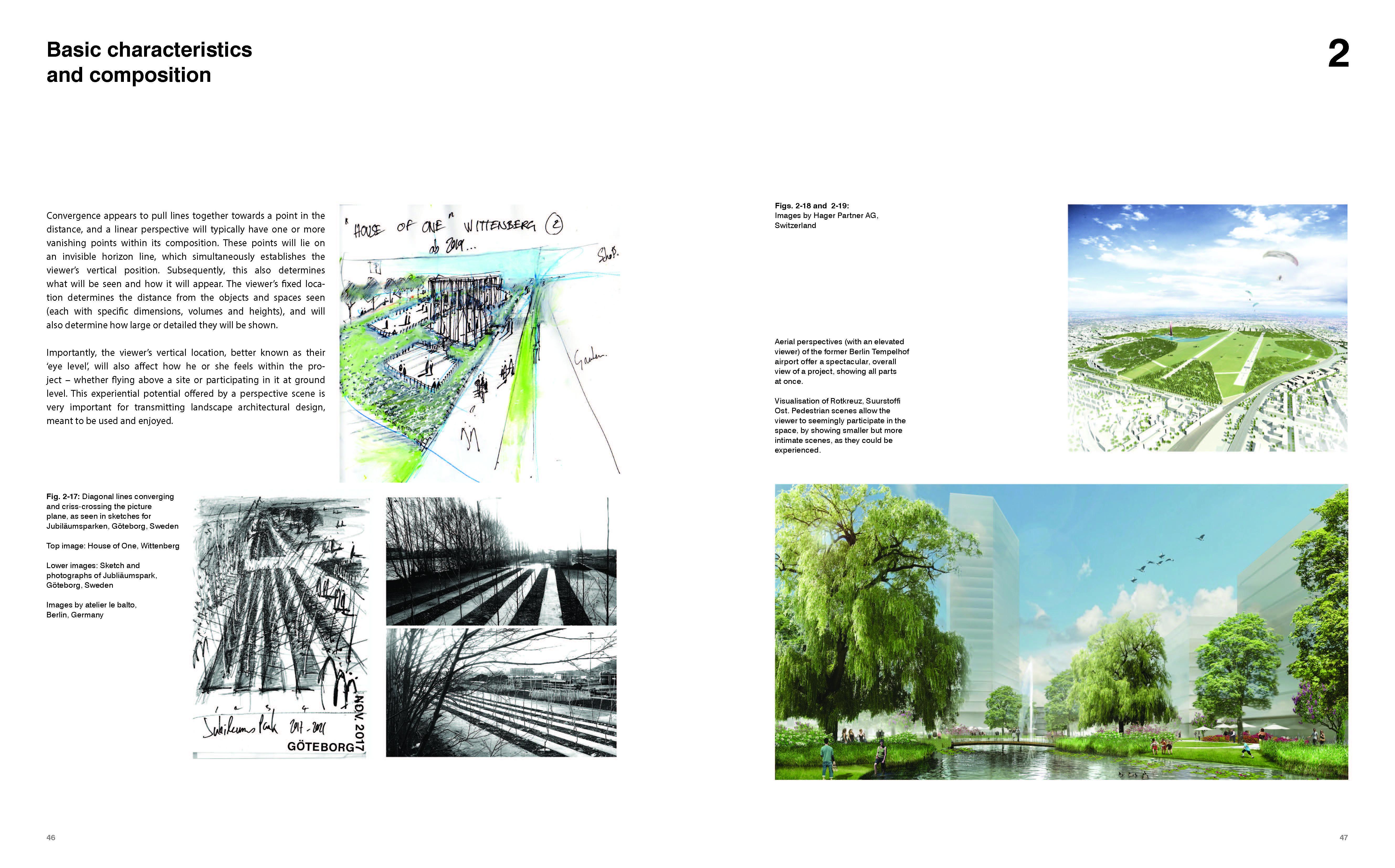 Beispielinhalt (Bild) Drawing for Landscape Architects 2. Construction and Design Manual
