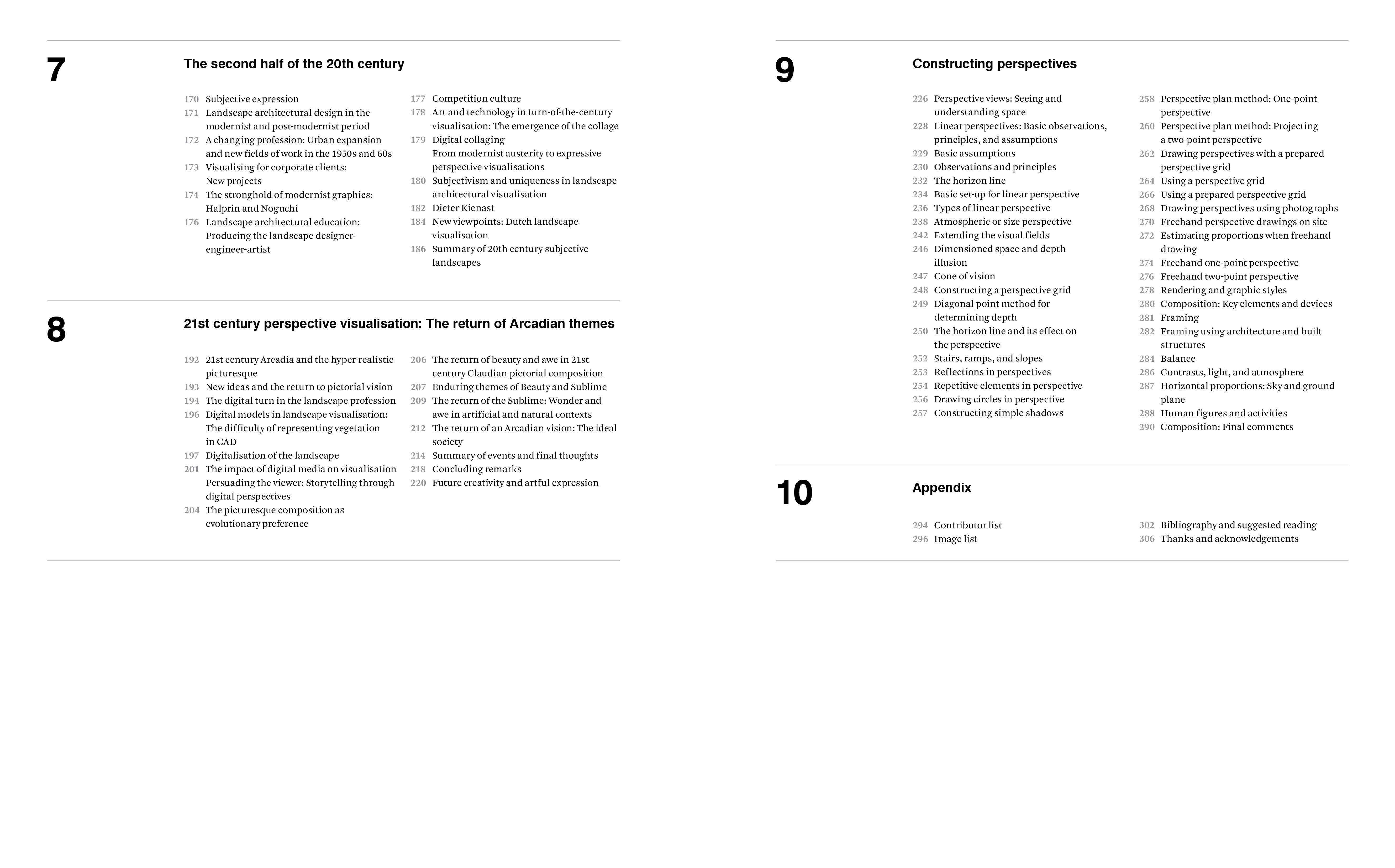 Beispielinhalt (Bild) Drawing for Landscape Architects 2. Construction and Design Manual