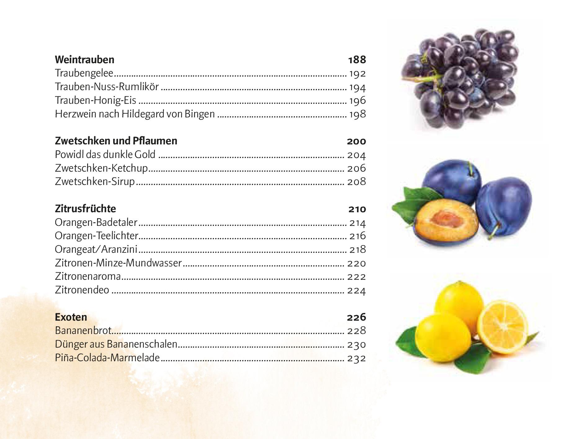 Beispielinhalt (Bild) Freche Früchtchen