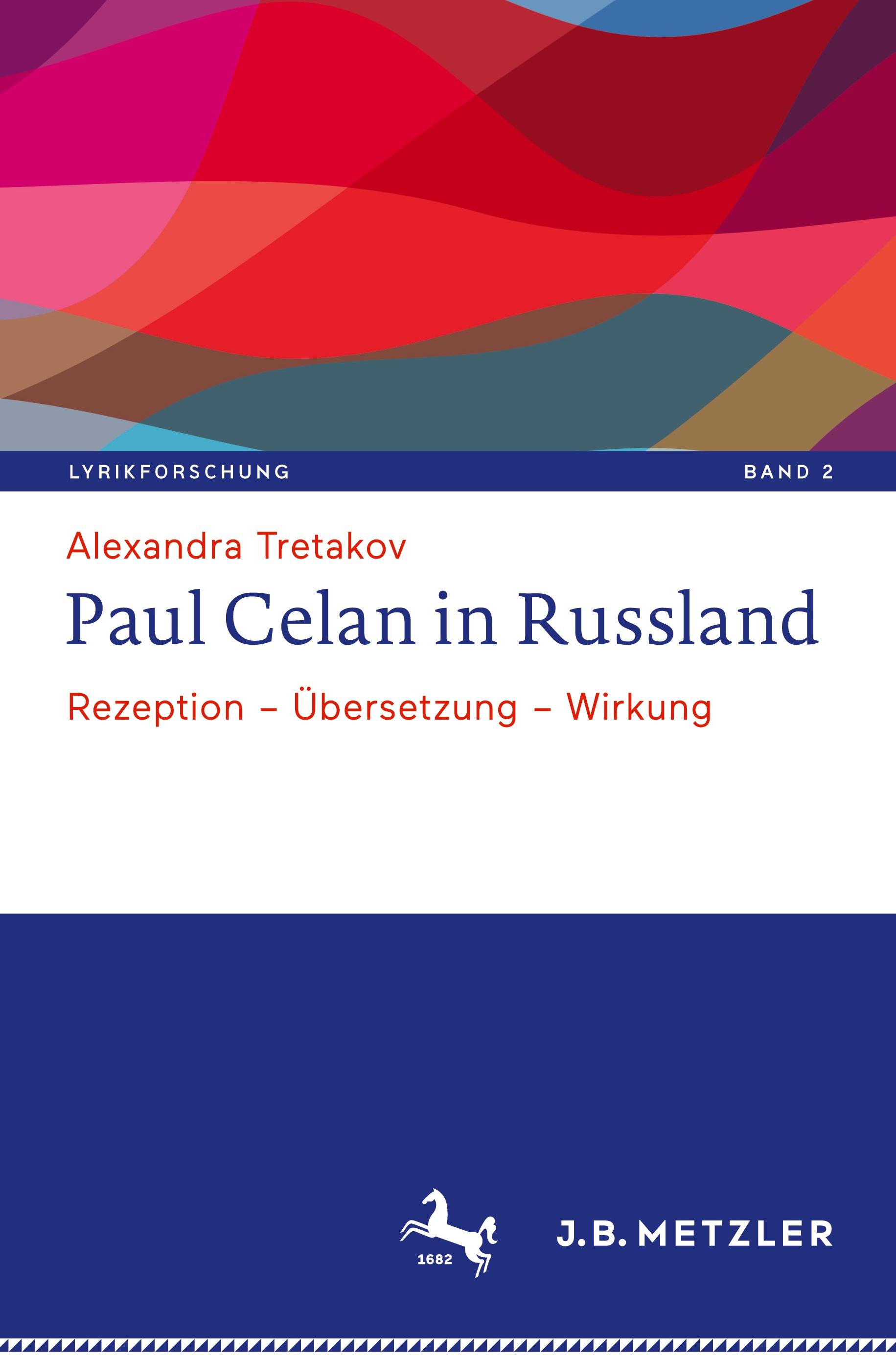 Vorderes Coverbild Paul Celan in Russland