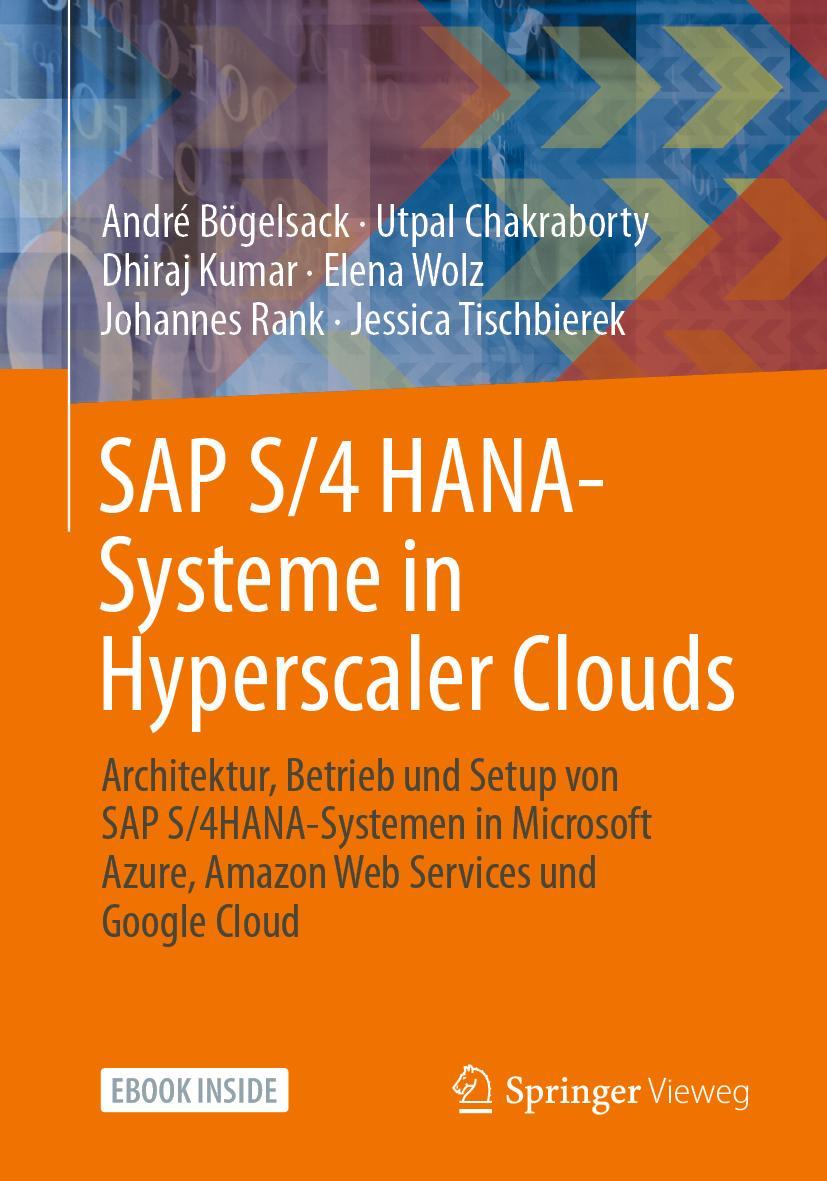 Vorderes Coverbild SAP S/4 HANA-Systeme in Hyperscaler Clouds
