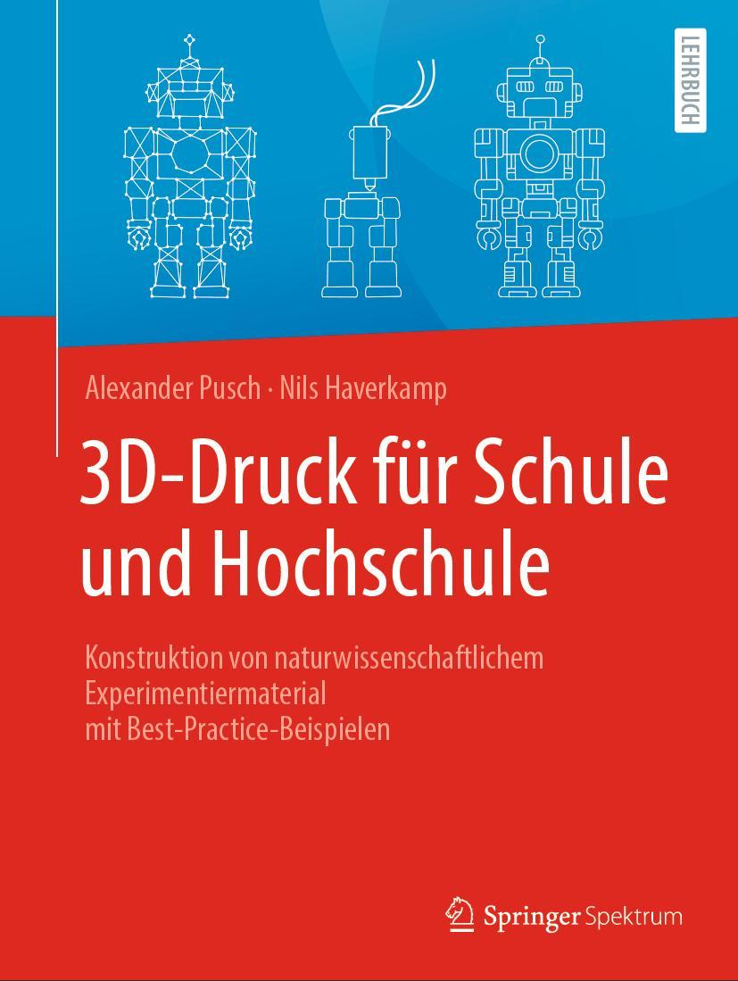 Vorderes Coverbild 3D-Druck für Schule und Hochschule