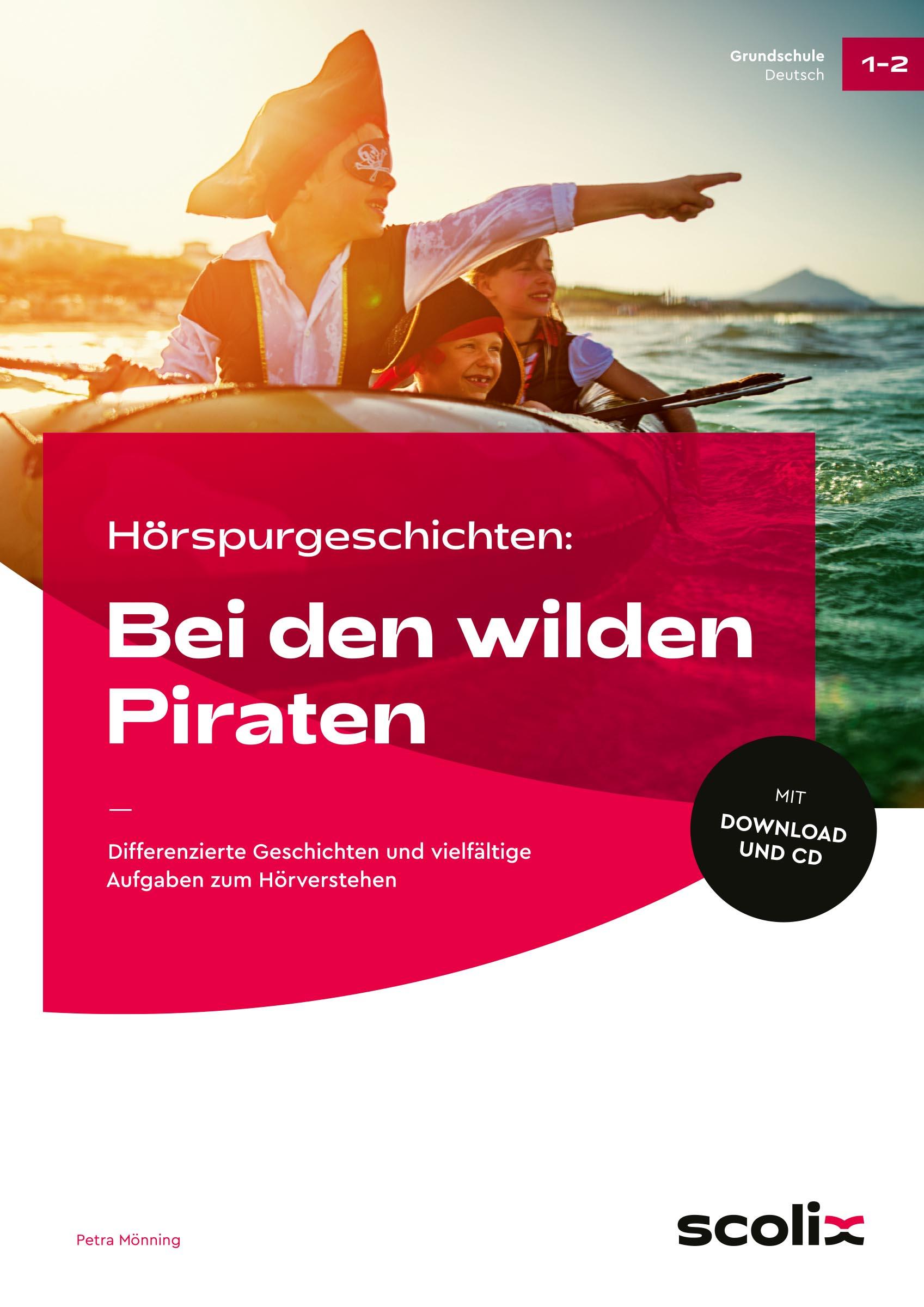 Vorderes Coverbild Hörspurgeschichten: Bei den wilden Piraten