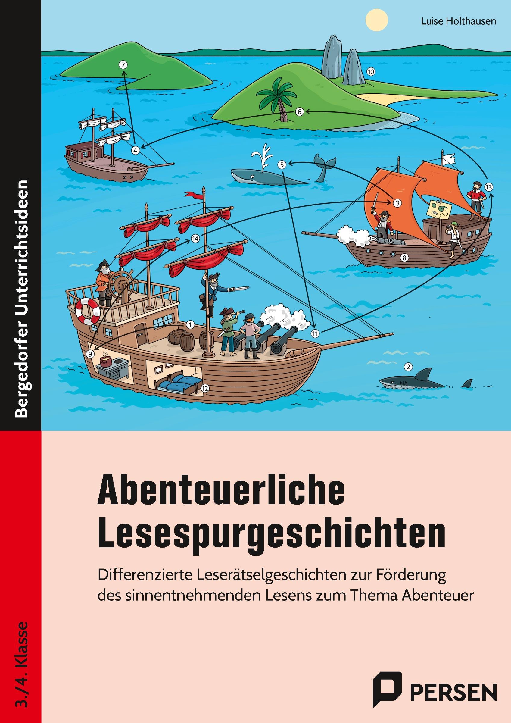 Vorderes Coverbild Abenteuerliche Lesespurgeschichten