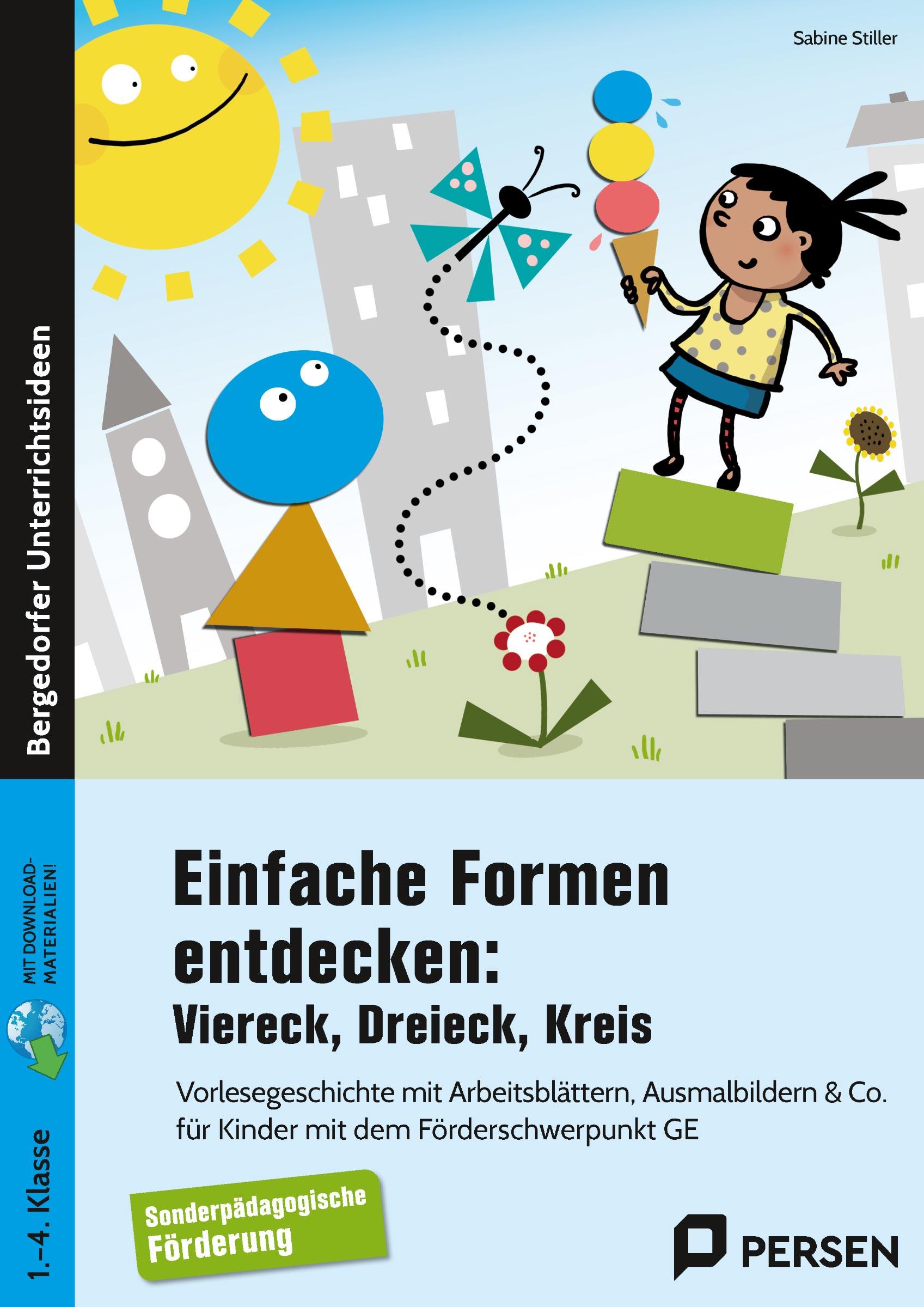 Vorderes Coverbild Einfache Formen entdecken: Viereck, Dreieck, Kreis
